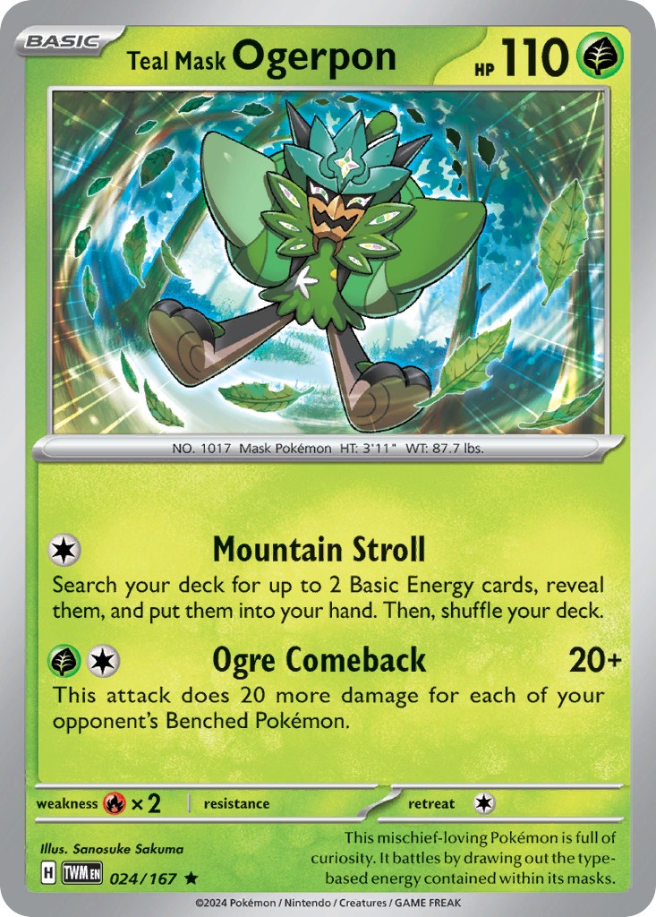 Teal Mask Ogerpon - Image 1