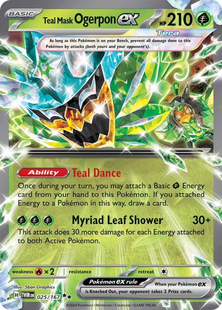 2024 Pokémon Twilight Masquerade 2024 Pokémon Twilight Masquerade #25 trading card