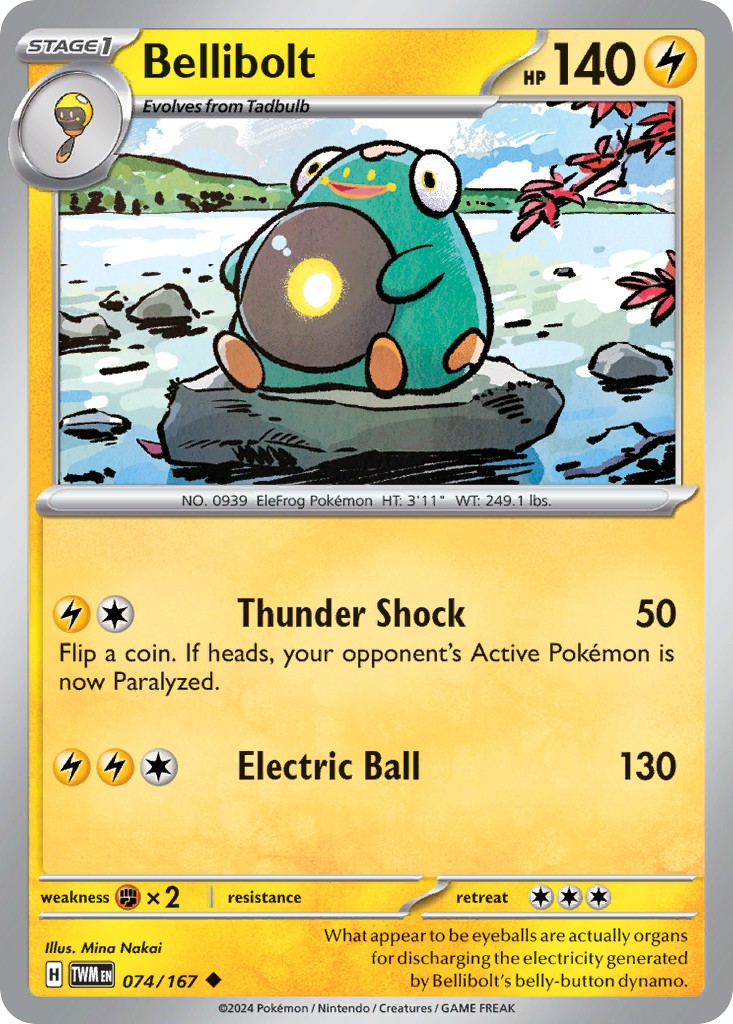 2024 Pokémon Twilight Masquerade 2024 Pokémon Twilight Masquerade #74 trading card