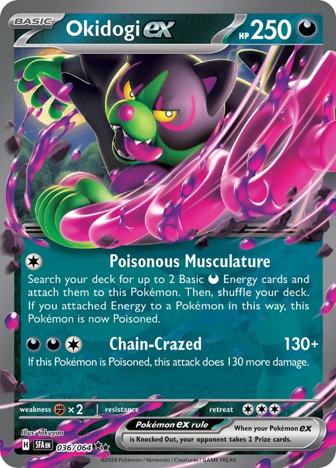 2024 Pokémon Shrouded Fable 2024 Pokémon Shrouded Fable #36 trading card