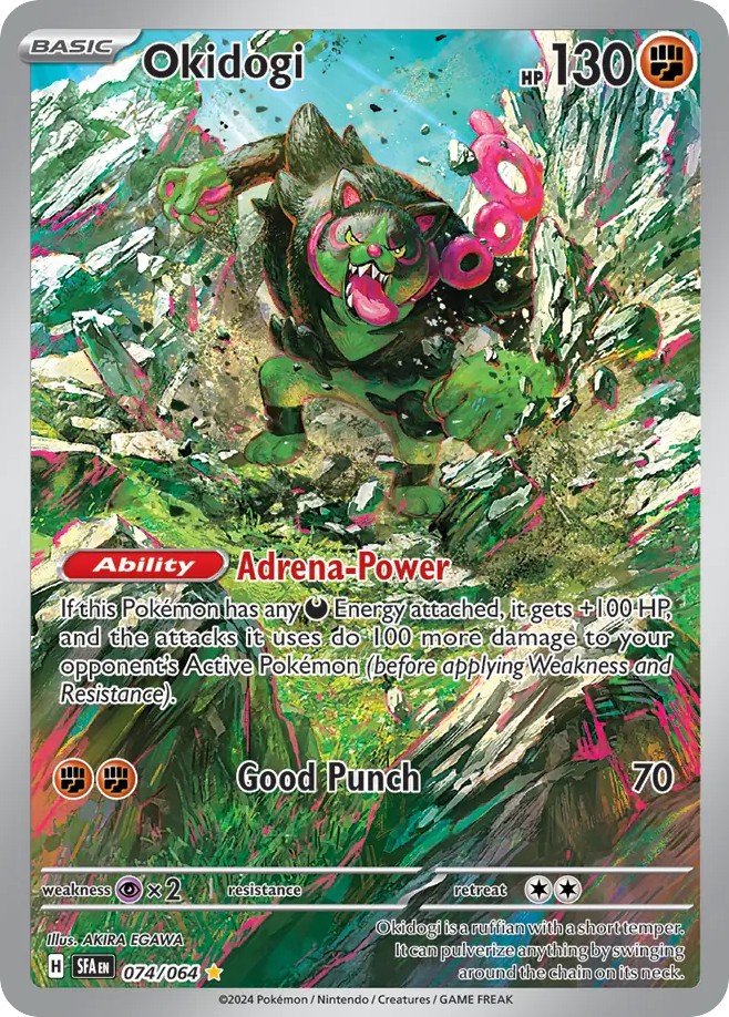 2024 Pokémon Shrouded Fable 2024 Pokémon Shrouded Fable #74 trading card