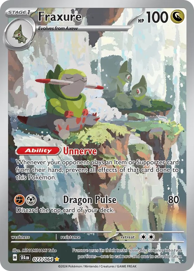 2024 Pokémon Shrouded Fable 2024 Pokémon Shrouded Fable #77 trading card