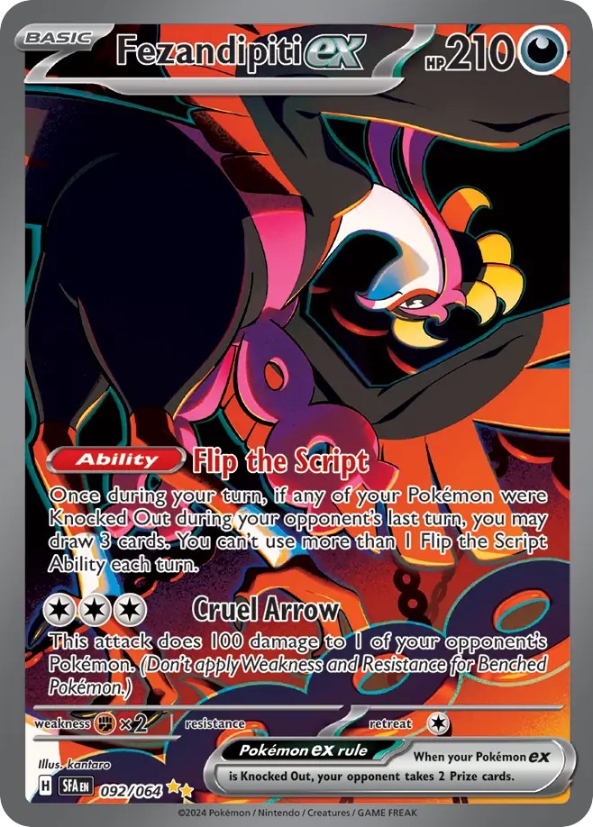 2024 Pokémon Shrouded Fable 2024 Pokémon Shrouded Fable #92 trading card