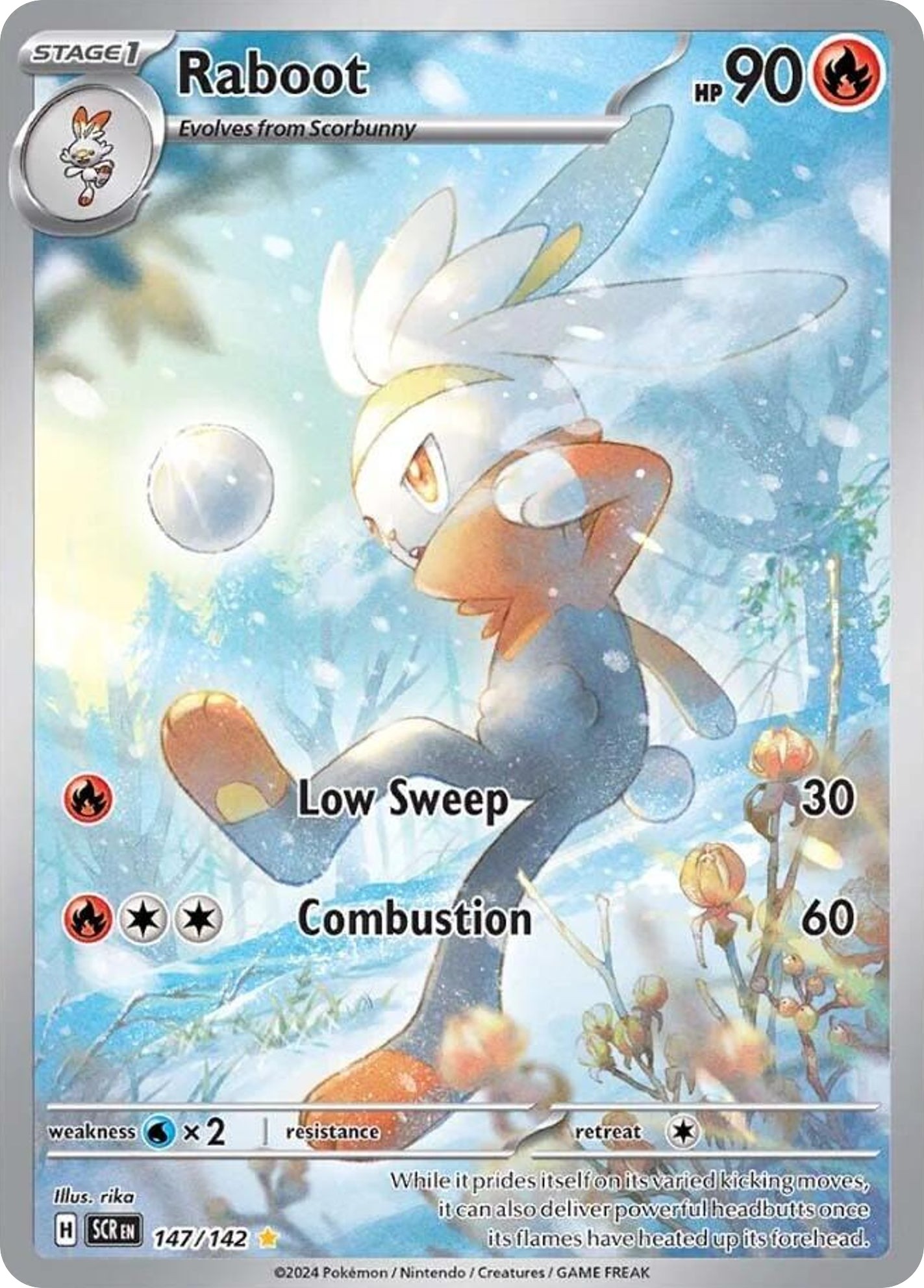 2024 Pokémon Stellar Crown 2024 Pokémon Stellar Crown #147 trading card