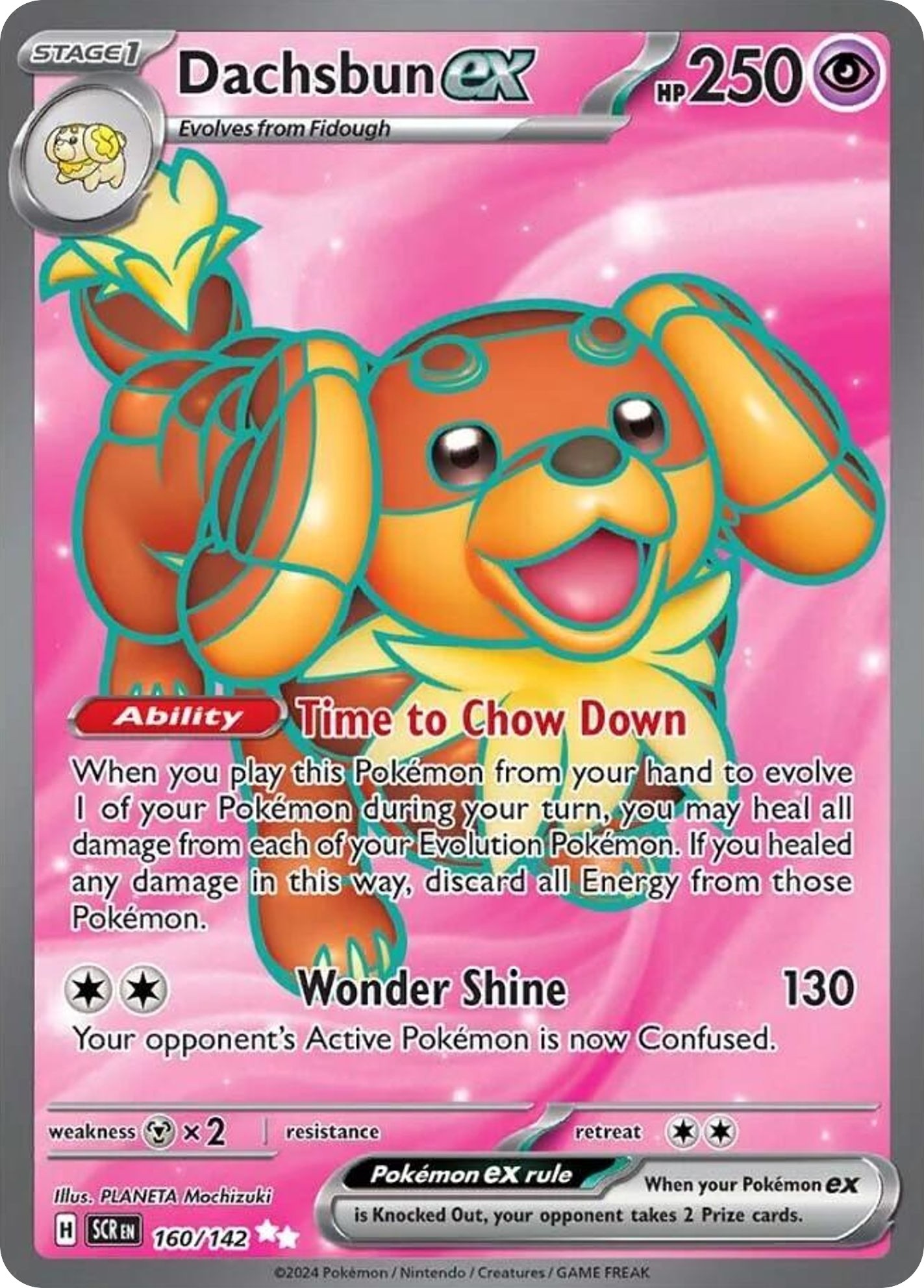 2024 Pokémon Stellar Crown 2024 Pokémon Stellar Crown #160 trading card