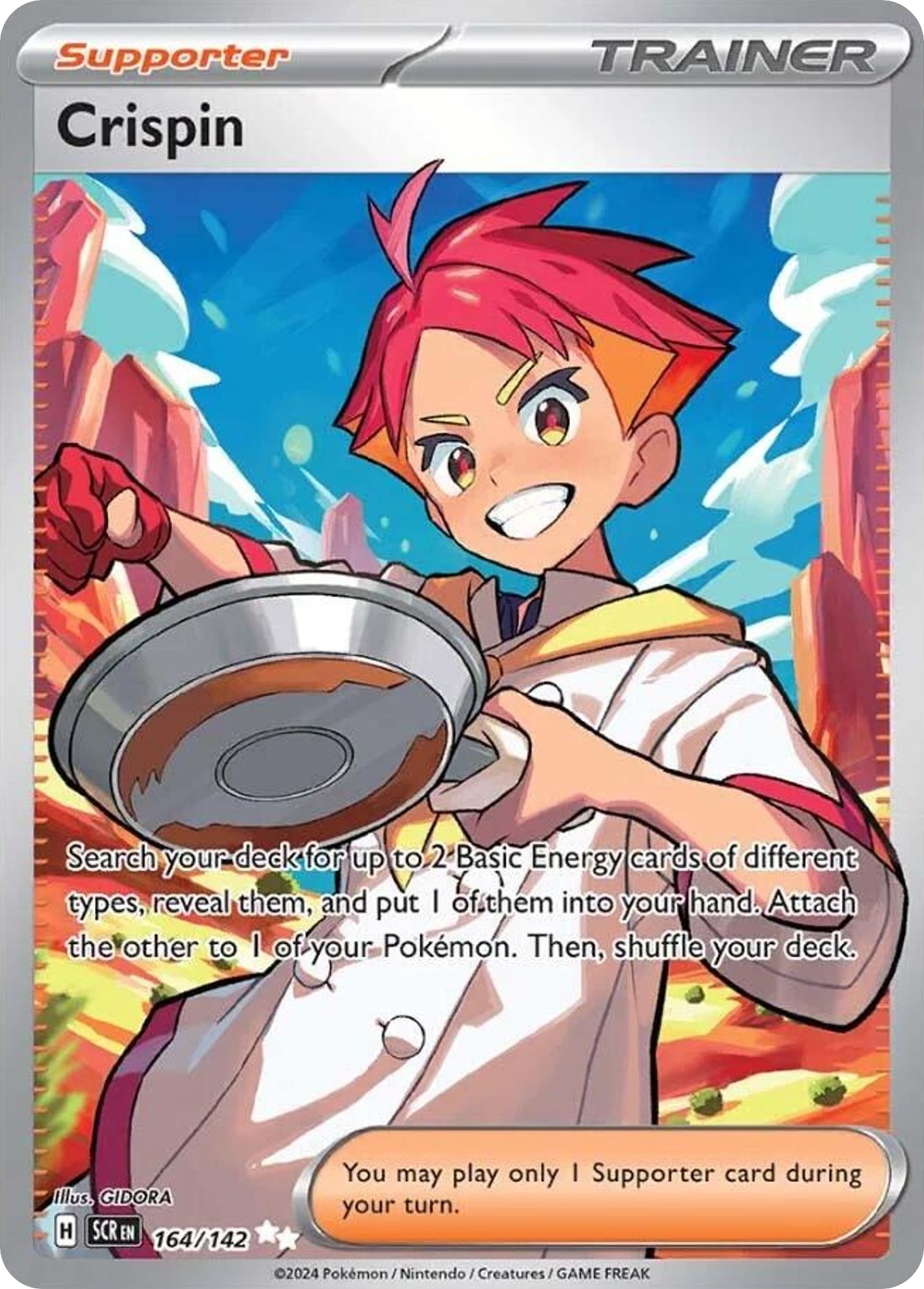 2024 Pokémon Stellar Crown 2024 Pokémon Stellar Crown #164 trading card