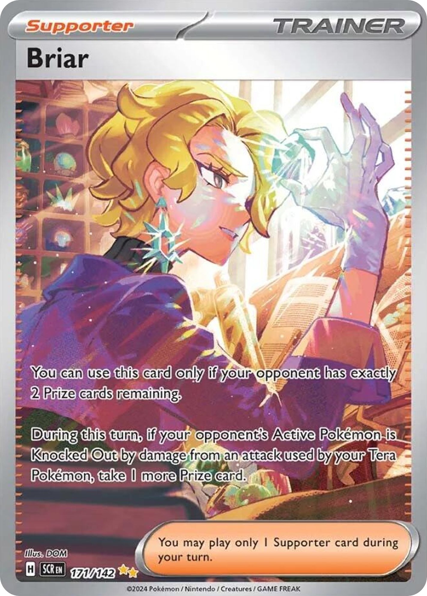 2024 Pokémon Stellar Crown 2024 Pokémon Stellar Crown #171 trading card