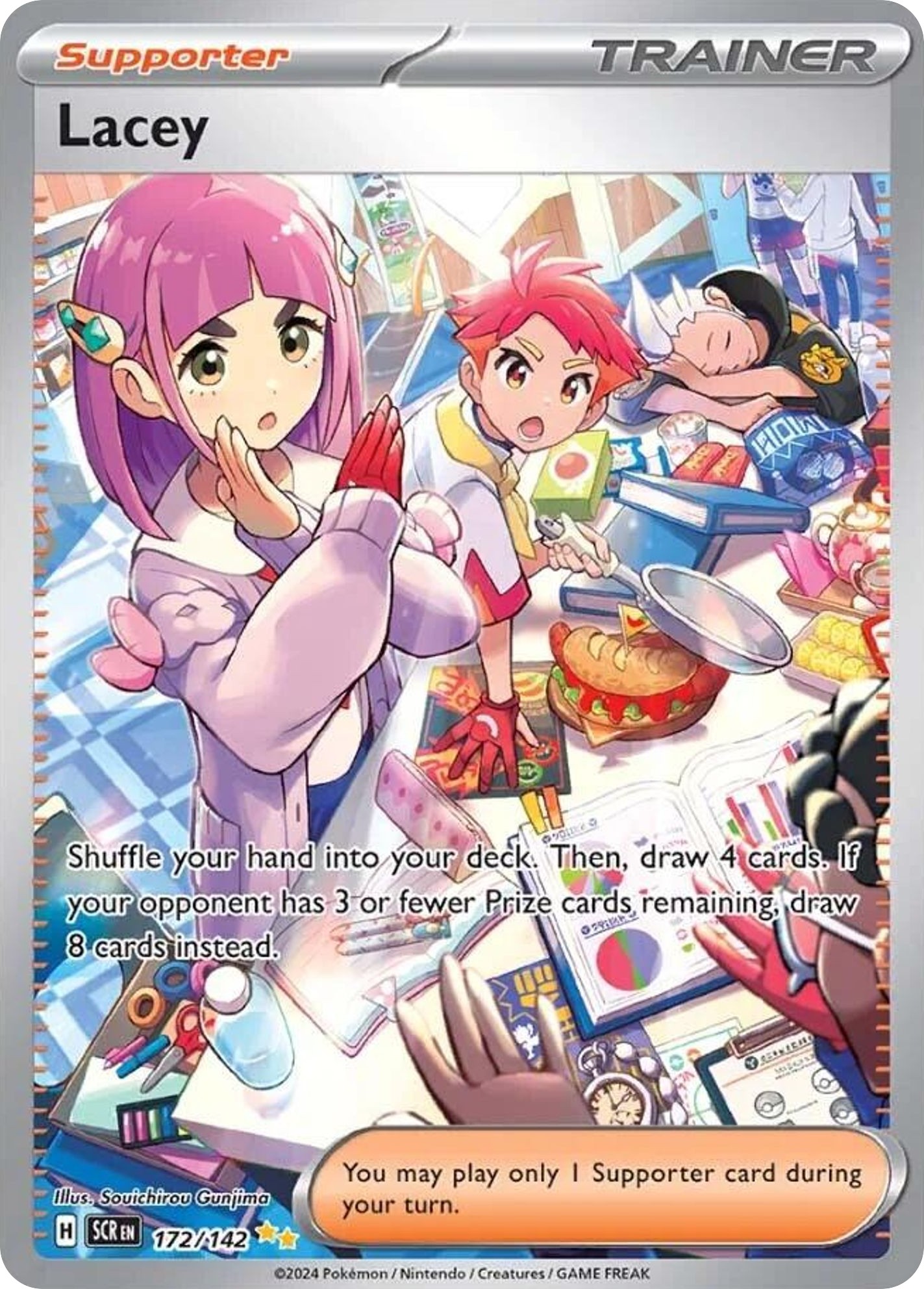 2024 Pokémon Stellar Crown 2024 Pokémon Stellar Crown #172 trading card