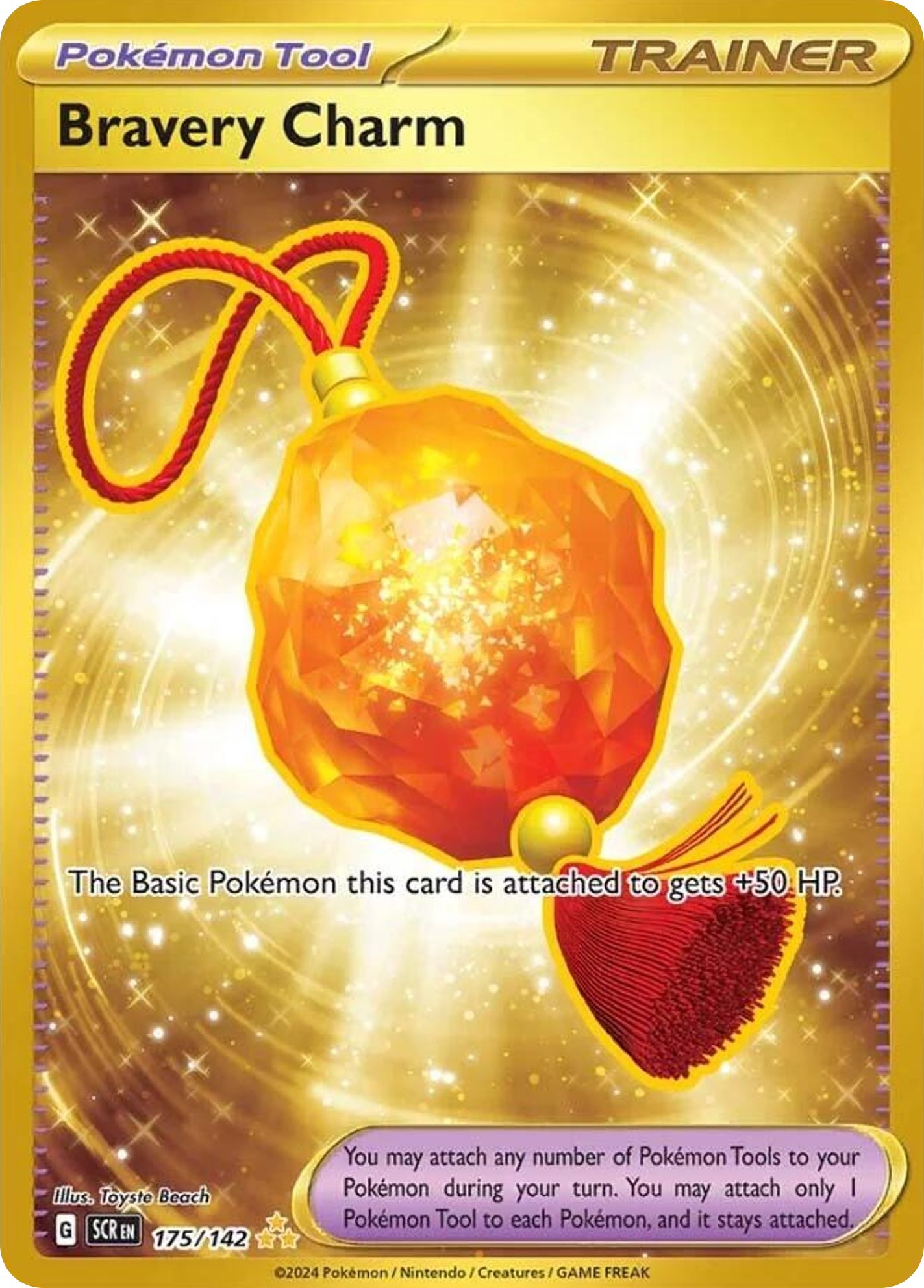 2024 Pokémon Stellar Crown 2024 Pokémon Stellar Crown #175 trading card