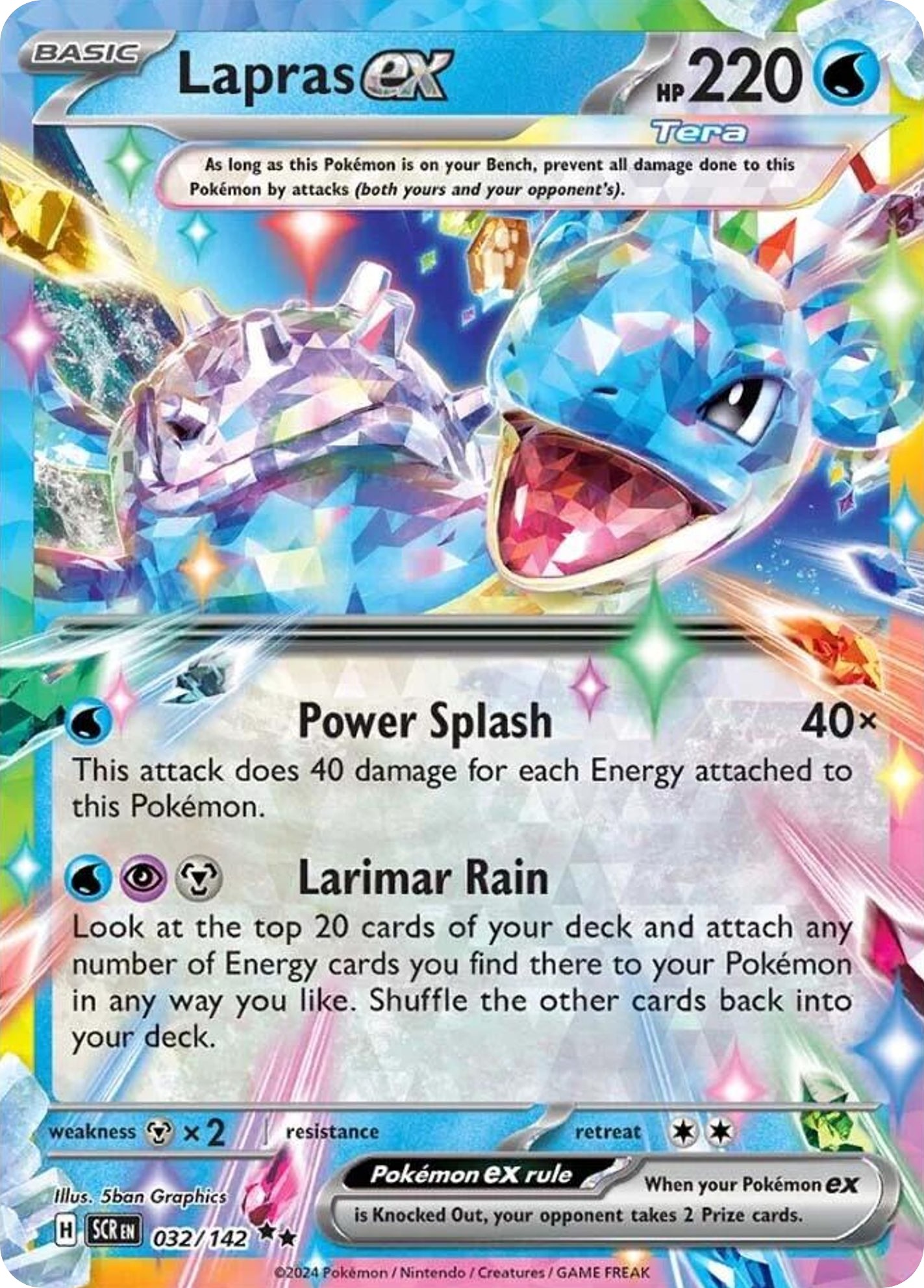 2024 Pokémon Stellar Crown 2024 Pokémon Stellar Crown #32 trading card