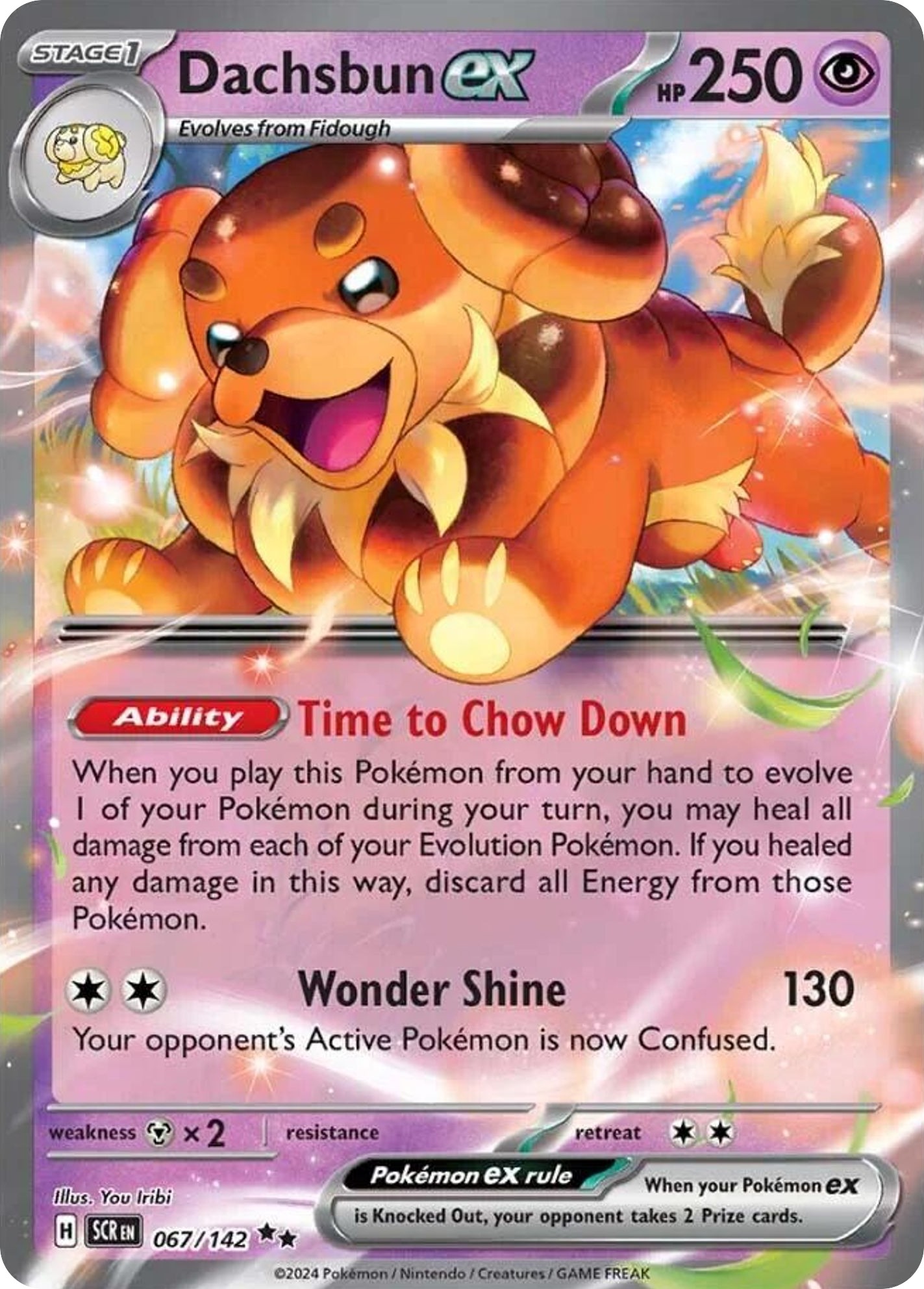 2024 Pokémon Stellar Crown 2024 Pokémon Stellar Crown #67 trading card