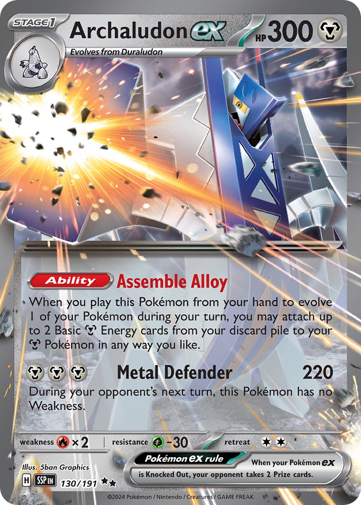 2024 Pokémon Surging Sparks 2024 Pokémon Surging Sparks #130 trading card