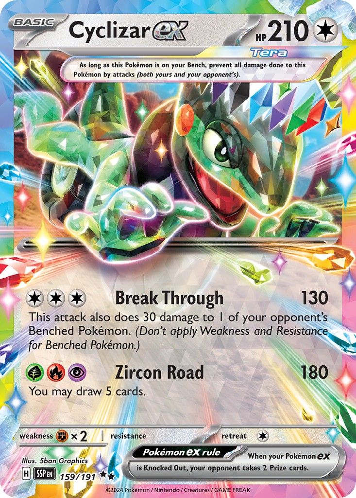 2024 Pokémon Surging Sparks 2024 Pokémon Surging Sparks #159 trading card