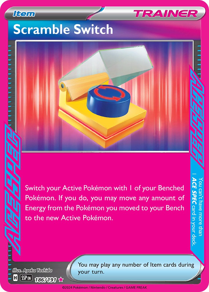 2024 Pokémon Surging Sparks 2024 Pokémon Surging Sparks #186 trading card