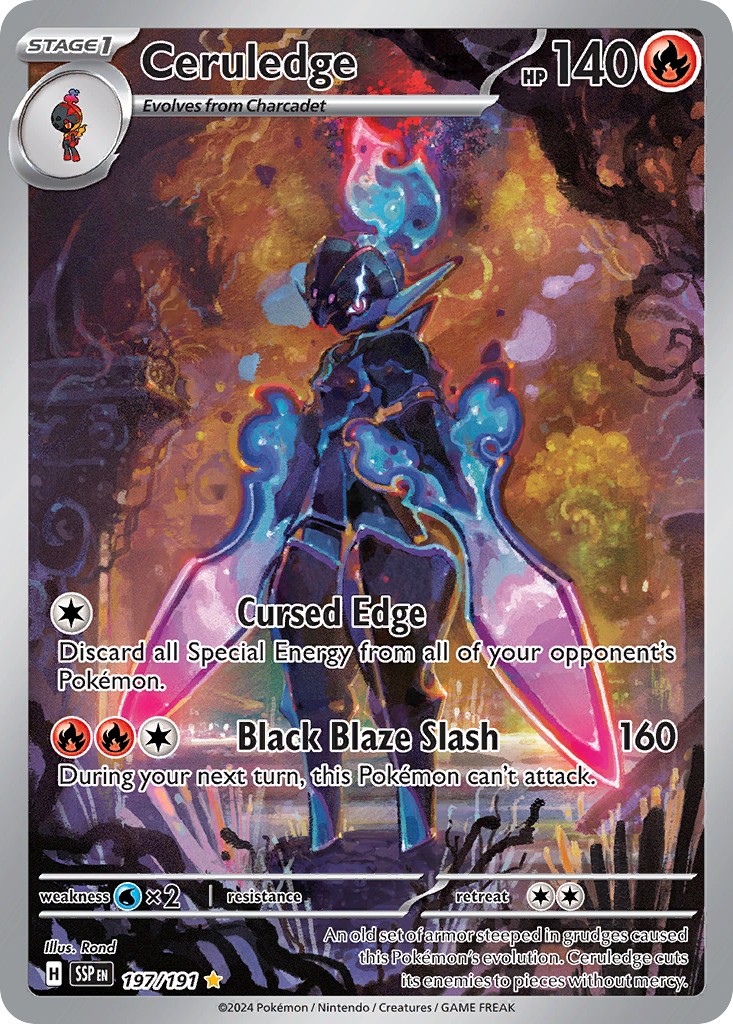 2024 Pokémon Surging Sparks 2024 Pokémon Surging Sparks #197 trading card