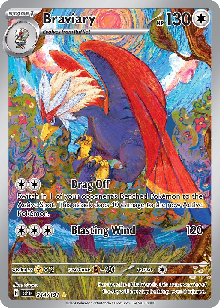 2024 Pokémon Surging Sparks 2024 Pokémon Surging Sparks #214 trading card