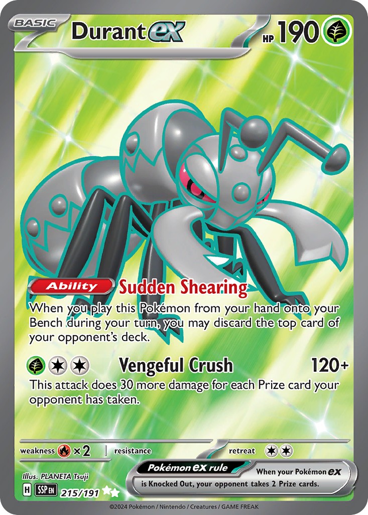 2024 Pokémon Surging Sparks 2024 Pokémon Surging Sparks #215 trading card