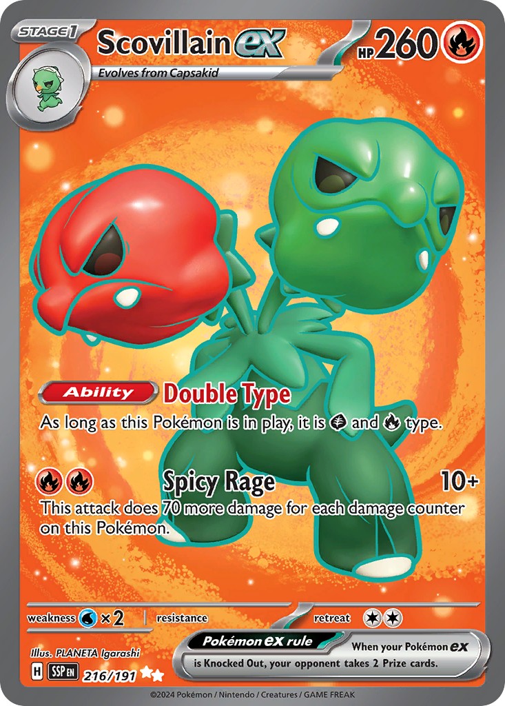 2024 Pokémon Surging Sparks 2024 Pokémon Surging Sparks #216 trading card
