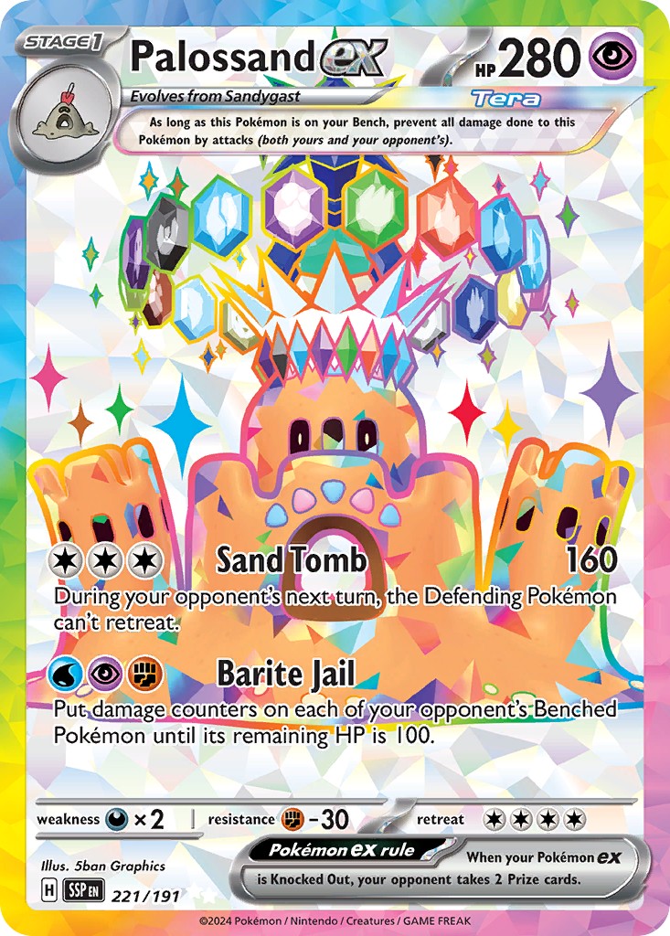 2024 Pokémon Surging Sparks 2024 Pokémon Surging Sparks #221 trading card