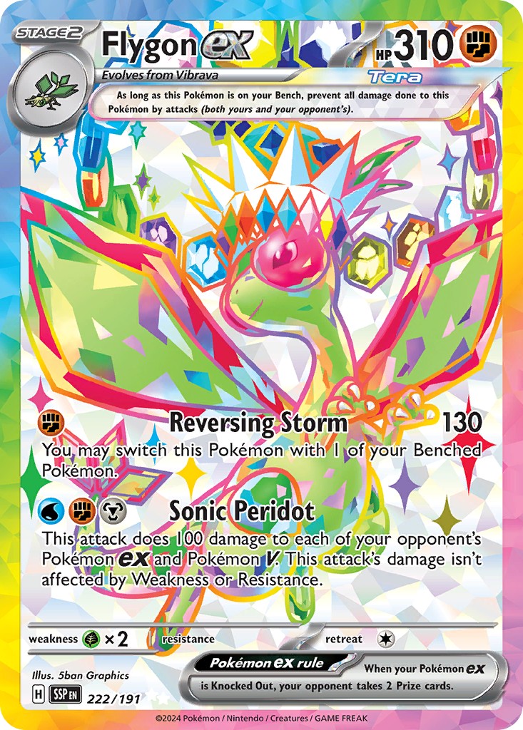 2024 Pokémon Surging Sparks 2024 Pokémon Surging Sparks #222 trading card