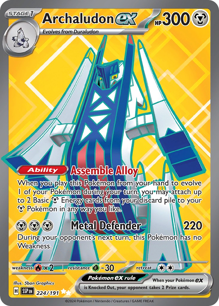 2024 Pokémon Surging Sparks 2024 Pokémon Surging Sparks #224 trading card