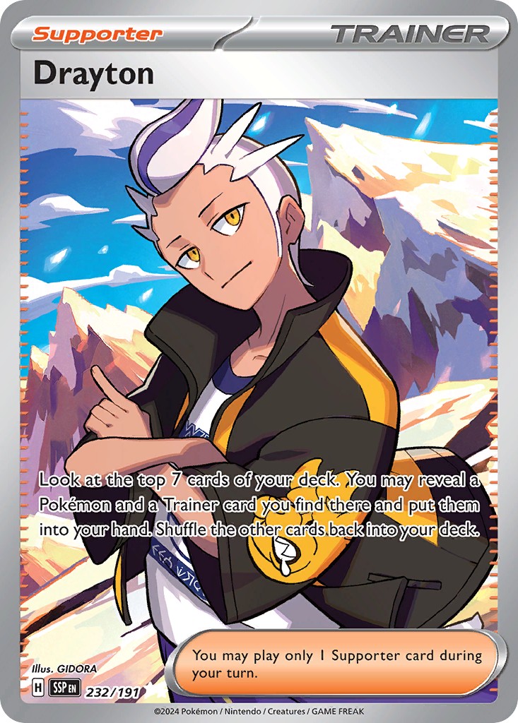 2024 Pokémon Surging Sparks 2024 Pokémon Surging Sparks #232 trading card
