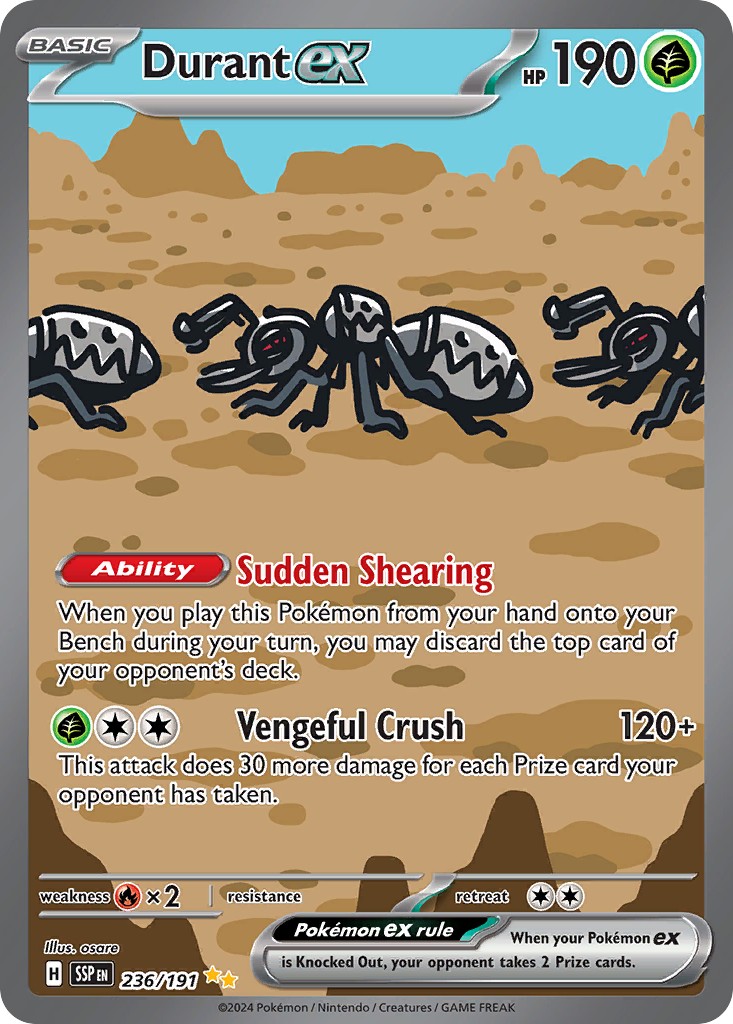 2024 Pokémon Surging Sparks 2024 Pokémon Surging Sparks #236 trading card