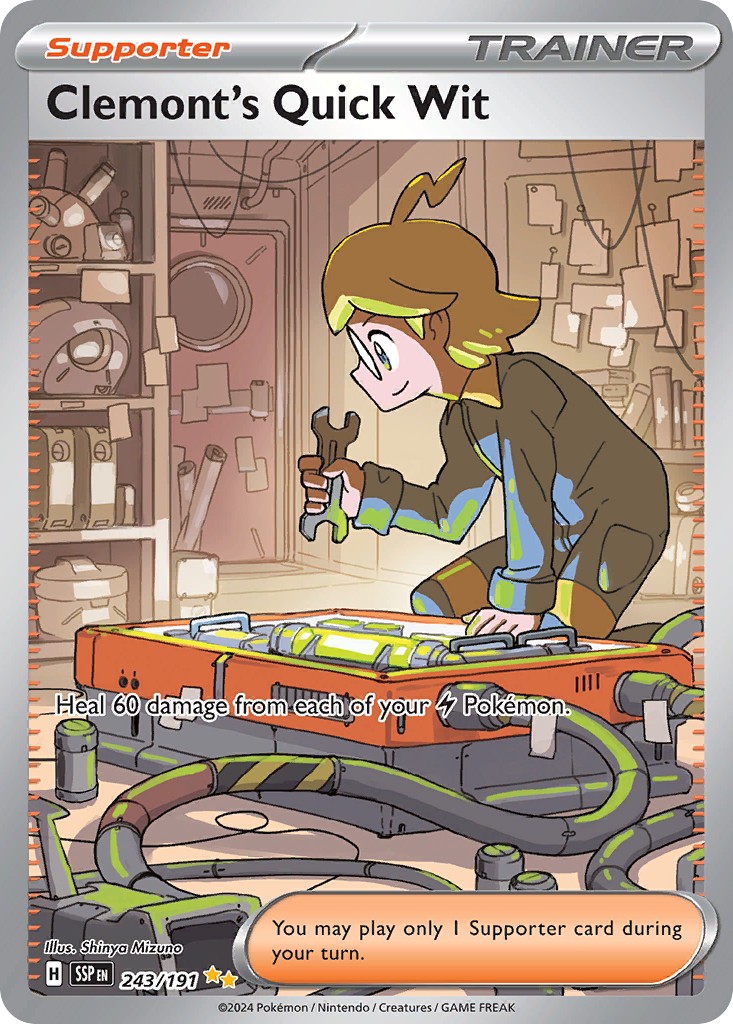 2024 Pokémon Surging Sparks 2024 Pokémon Surging Sparks #243 trading card