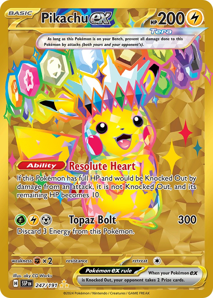 Pikachu ex - Image 1