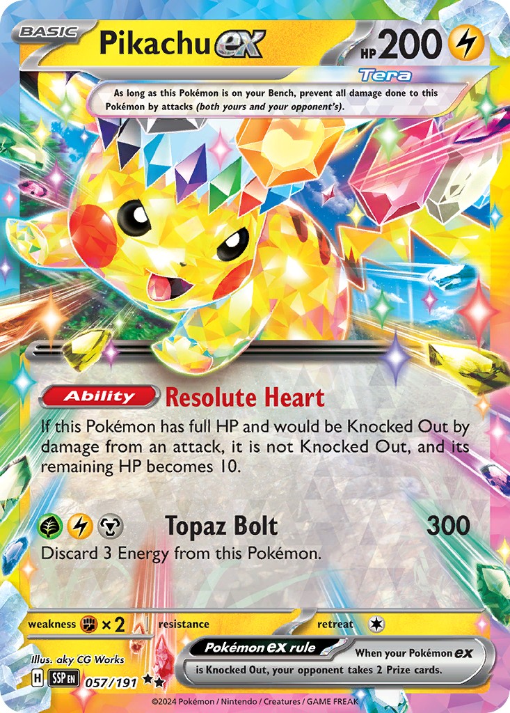 Pikachu ex - Image 1