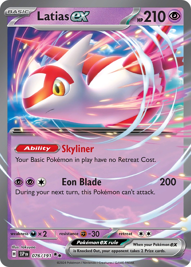 2024 Pokémon Surging Sparks 2024 Pokémon Surging Sparks #76 trading card