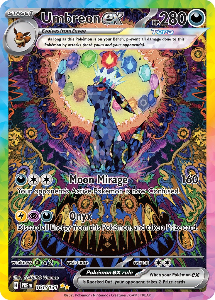 2025 Pokémon Prismatic Evolutions 2025 Pokémon Prismatic Evolutions #161 trading card