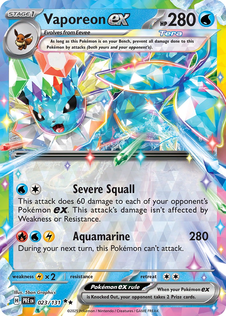 2025 Pokémon Prismatic Evolutions 2025 Pokémon Prismatic Evolutions #23 trading card