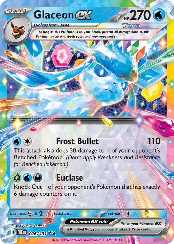 2025 Pokémon Prismatic Evolutions 2025 Pokémon Prismatic Evolutions #26 trading card
