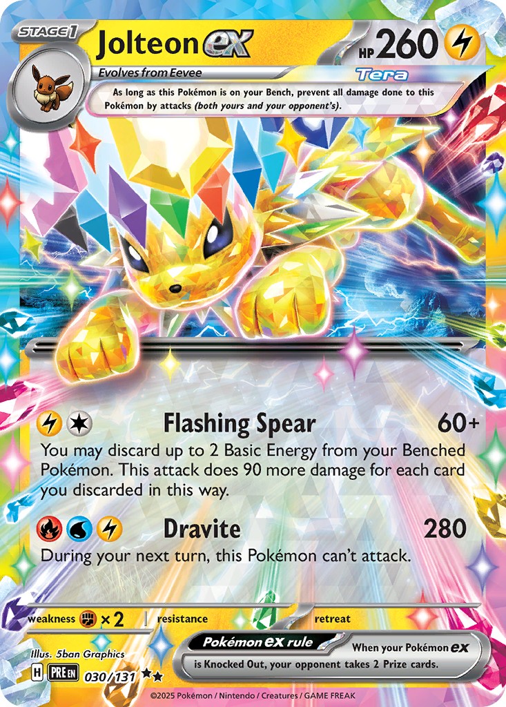 2025 Pokémon Prismatic Evolutions 2025 Pokémon Prismatic Evolutions #30 trading card