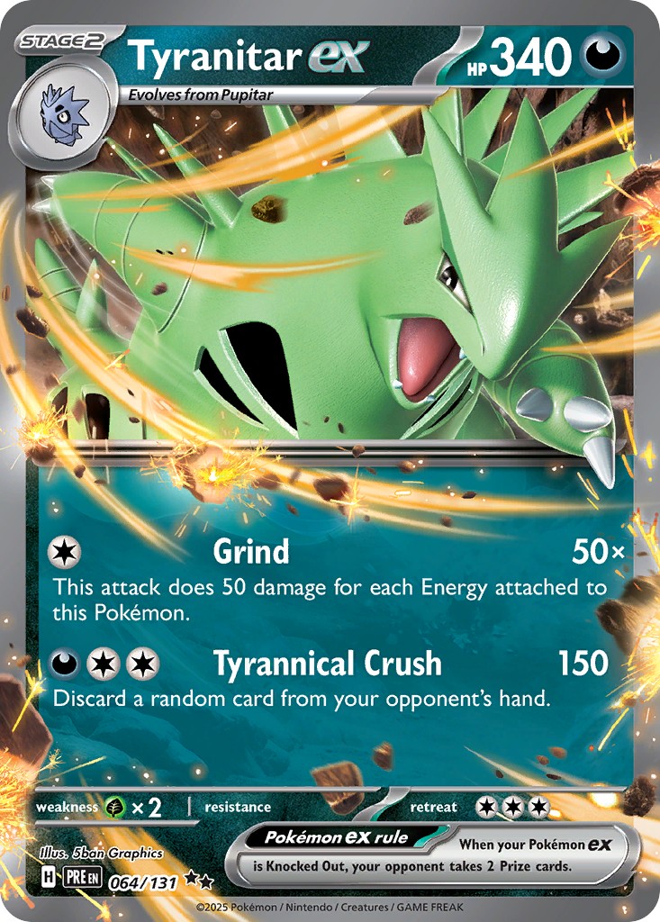 2025 Pokémon Prismatic Evolutions 2025 Pokémon Prismatic Evolutions #64 trading card