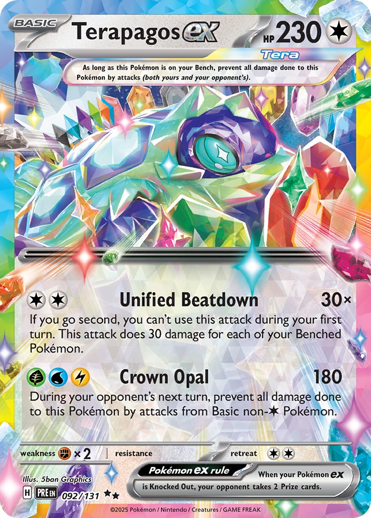 2025 Pokémon Prismatic Evolutions 2025 Pokémon Prismatic Evolutions #92 trading card