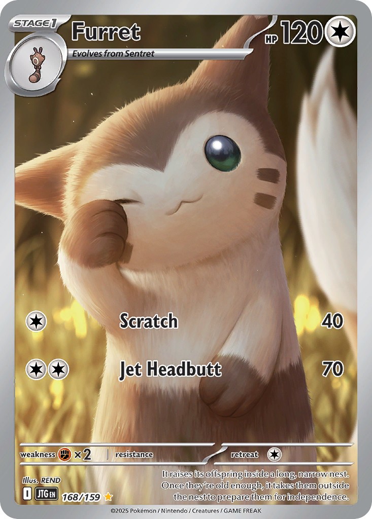 2025 Pokémon Journey Together 2025 Pokémon Journey Together #168 trading card