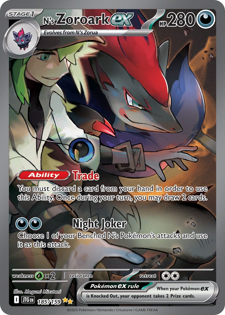 2025 Pokémon Journey Together 2025 Pokémon Journey Together #185 trading card