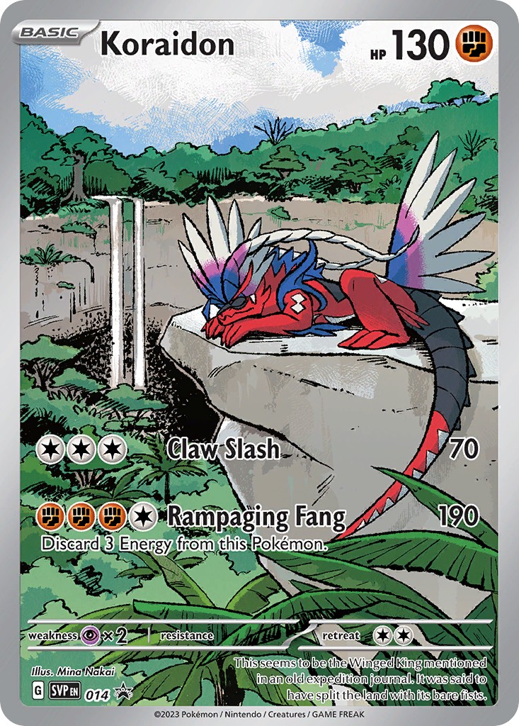 2023 Pokémon Scarlet & Violet Black Star Promos 2023 Pokémon Scarlet & Violet Black Star Promos #14 trading card