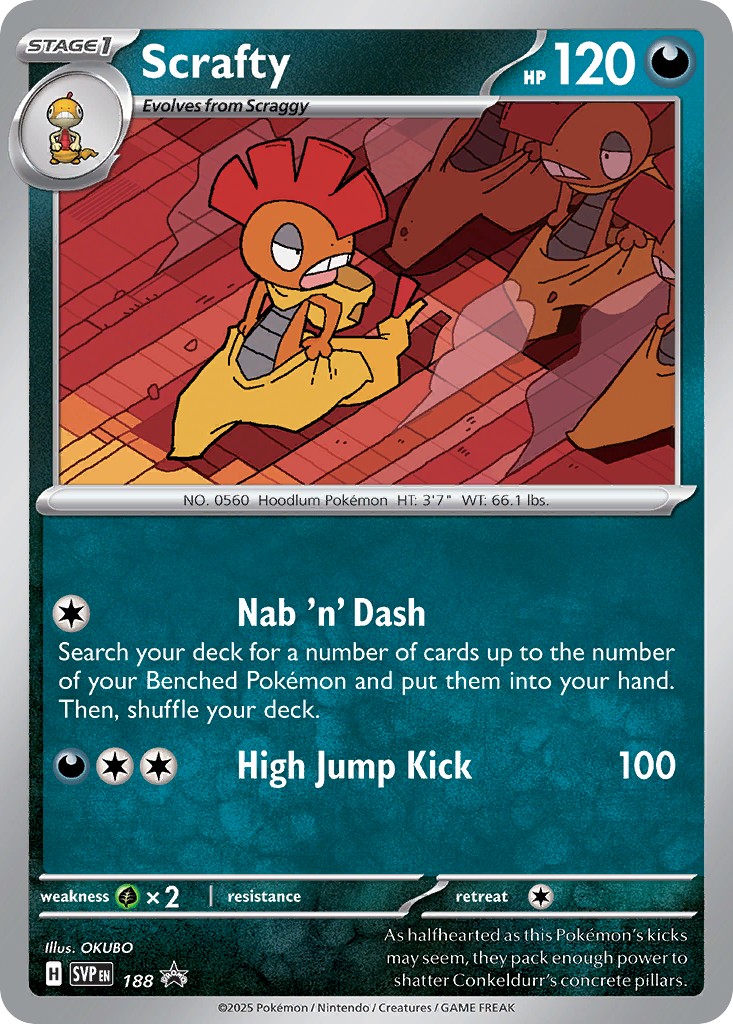 Scrafty (Promo · Holo)
