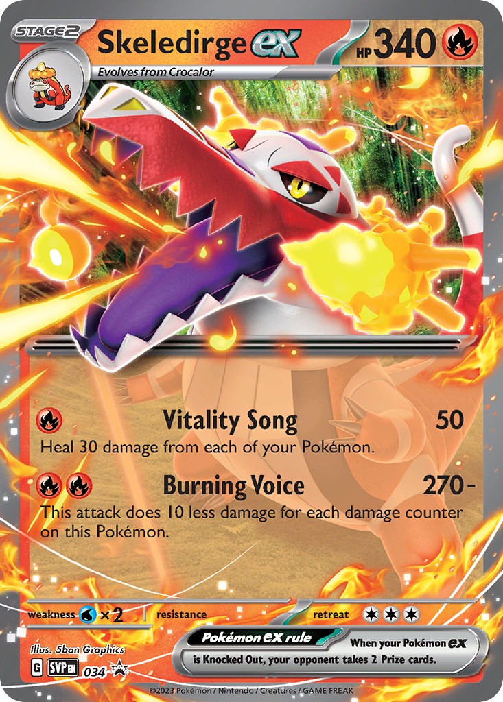 2023 Pokémon Scarlet & Violet Black Star Promos 2023 Pokémon Scarlet & Violet Black Star Promos #34 trading card