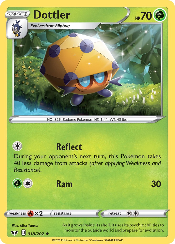 2020 Pokémon Sword & Shield 2020 Pokémon Sword & Shield #18 trading card