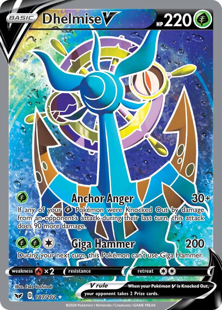 2020 Pokémon Sword & Shield 2020 Pokémon Sword & Shield #187 trading card