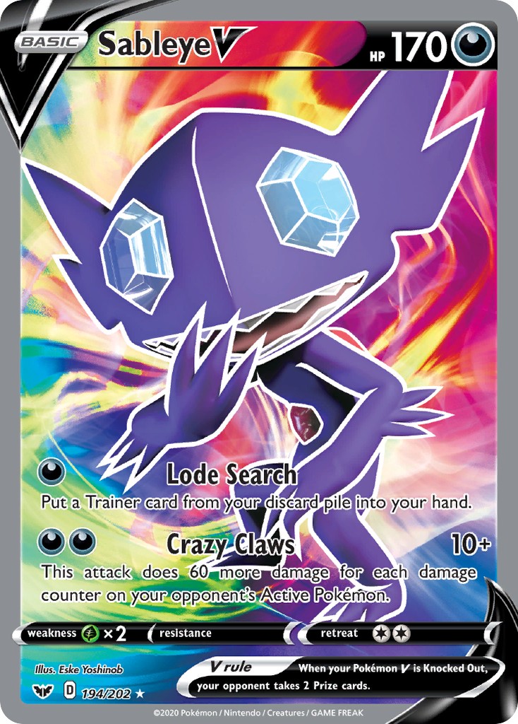 2020 Pokémon Sword & Shield 2020 Pokémon Sword & Shield #194 trading card