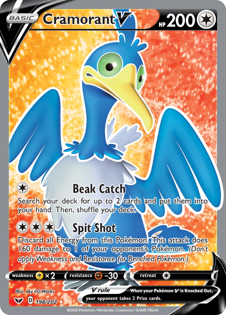 2020 Pokémon Sword & Shield 2020 Pokémon Sword & Shield #198 trading card