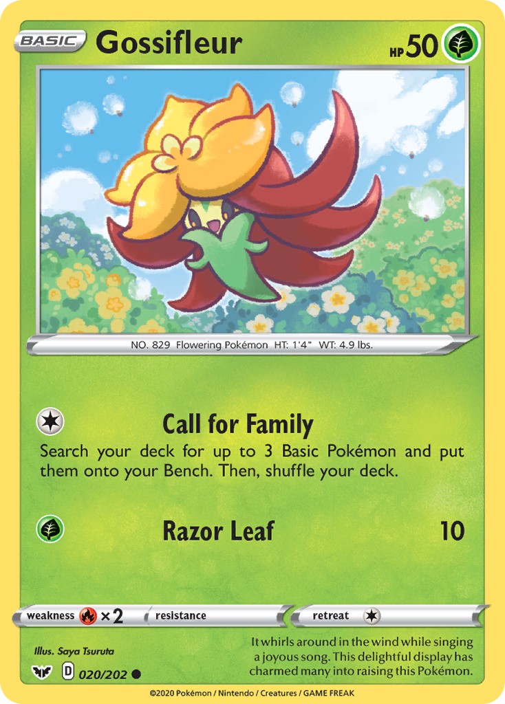 2020 Pokémon Sword & Shield 2020 Pokémon Sword & Shield #20 trading card
