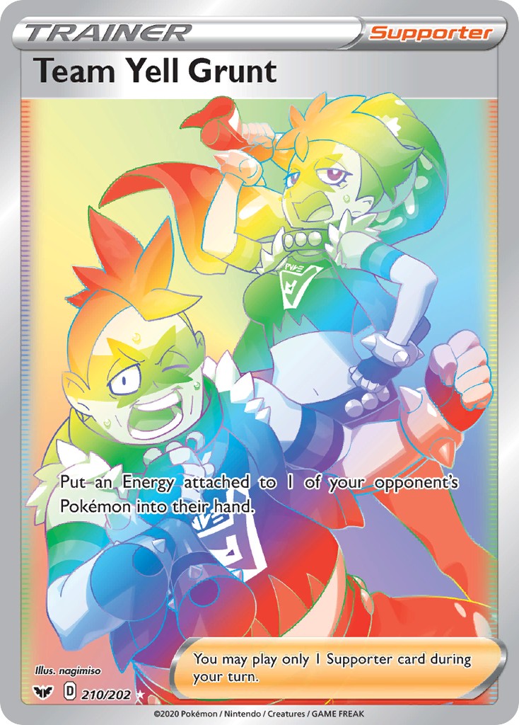 2020 Pokémon Sword & Shield 2020 Pokémon Sword & Shield #210 trading card