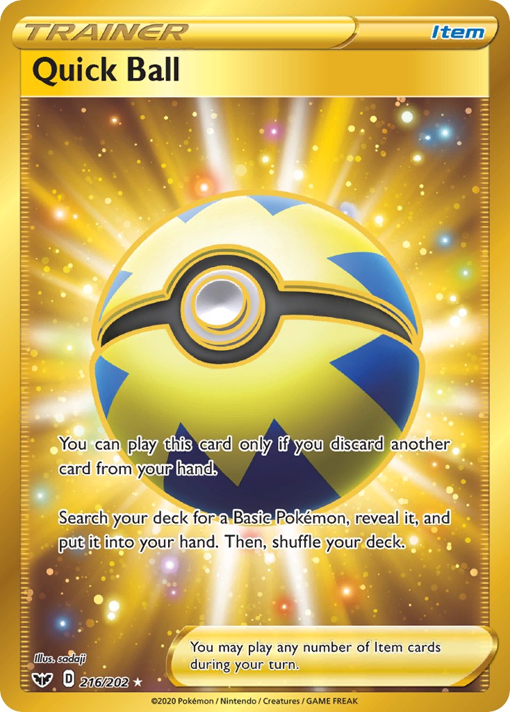 2020 Pokémon Sword & Shield 2020 Pokémon Sword & Shield #216 trading card