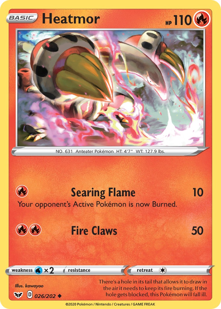 2020 Pokémon Sword & Shield 2020 Pokémon Sword & Shield #26 trading card